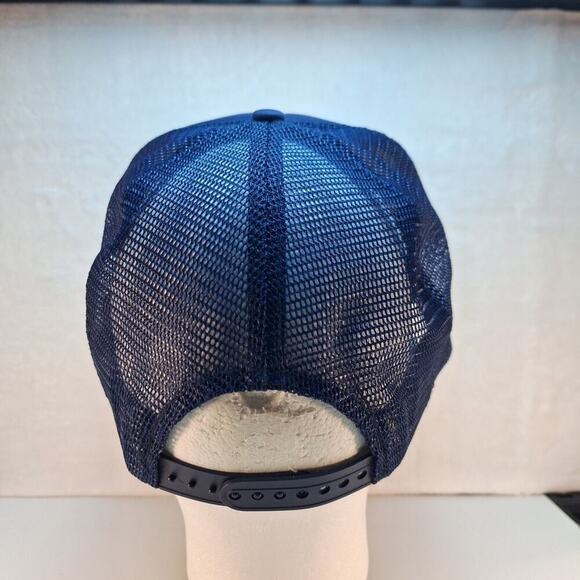 Vintage Funny Truckin Trucker Hat Mesh Snapback Navy Truckin "Midnight Hauler" - Picture 4 of 6